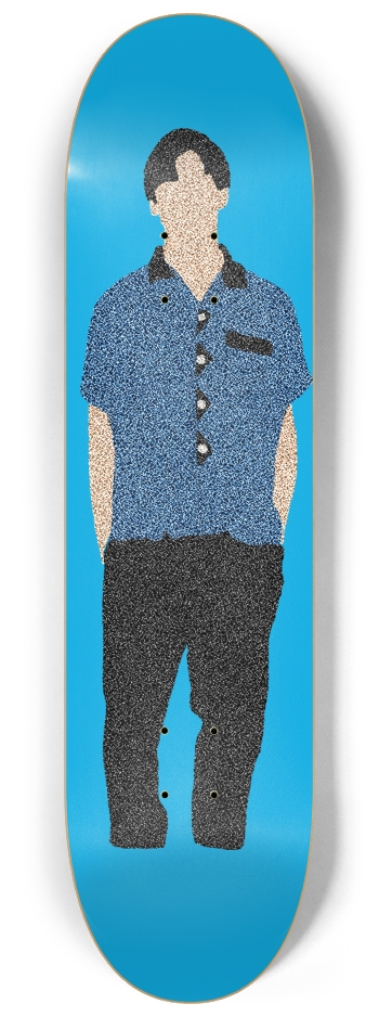 Culture Pop’d- Blue part 2 #2 8-1/4 Skateboard Deck