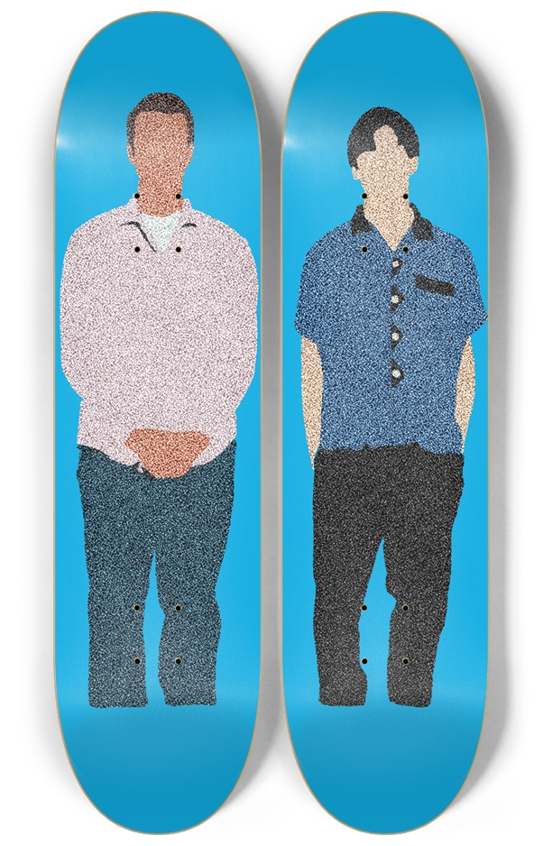 Culture Pop’d- Blue part 2 2 Deck Wall Series