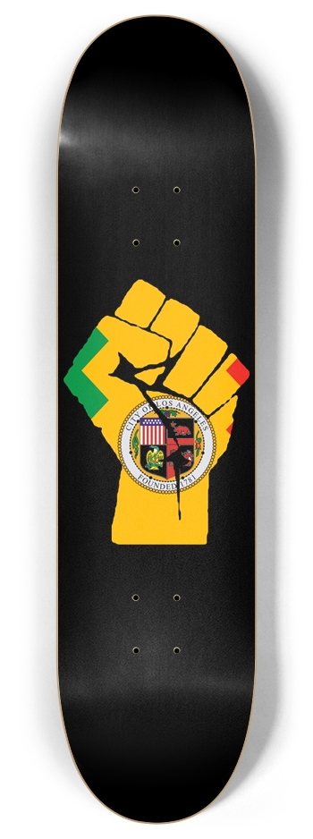 LA Fist 8 Inch Skateboard Deck