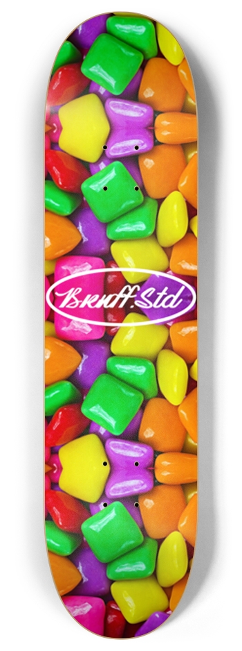 Gumburst! 8 Inch Skateboard Deck