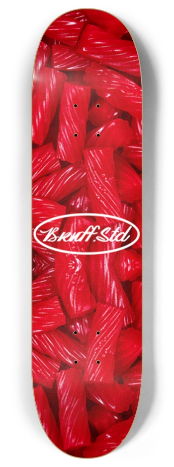 Licorice! 8 Inch Skateboard Deck