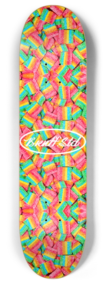 Rainbow Belts! 8 Inch Skateboard Deck