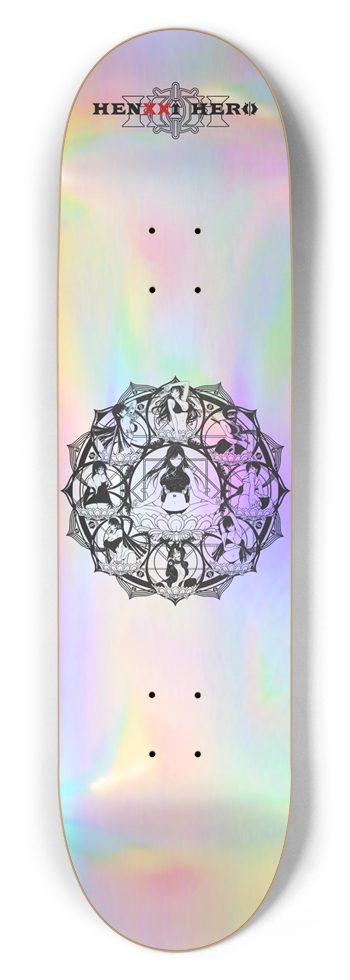 Mandala Holographic 8.5 8-1/2 Skateboard Deck
