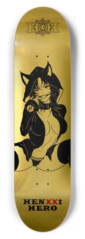 Mia Gold 8-1/2 Skateboard Deck