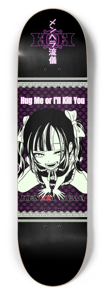 Menhera Glow in the Dark 8.5 8-1/2 Skateboard Deck