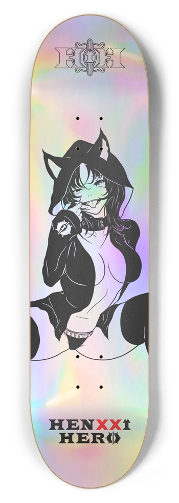 Mia Holographic 8.5 8-1/2 Skateboard Deck