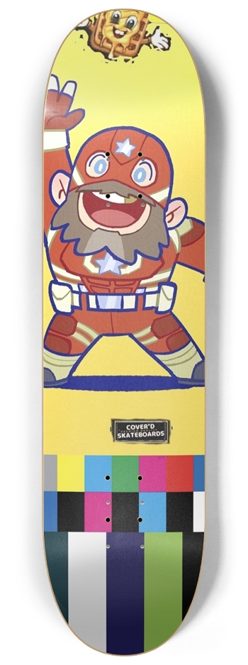 SERIES 5 " Thunderous Deck1" 8-1/4 Skateboard Deck
