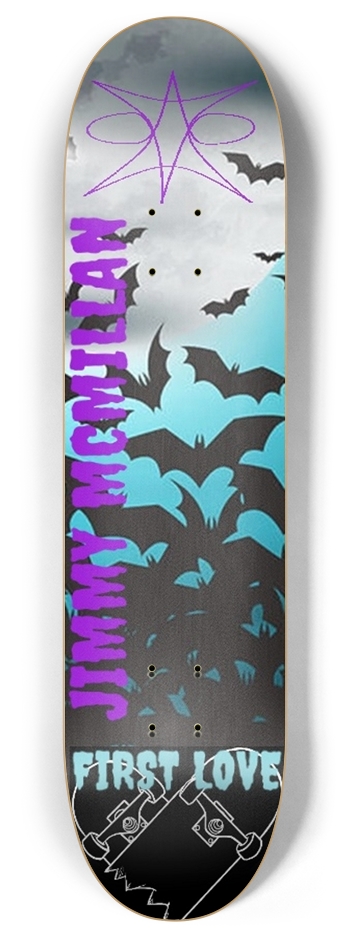 Moonlight Batty Jimmy McMillan 8.25 8 Inch Skateboard Deck