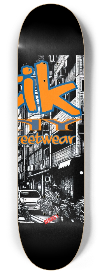 KBS - 3-Piece Skateboards, Series 1 #3 8-1/4 Skateboard Deck