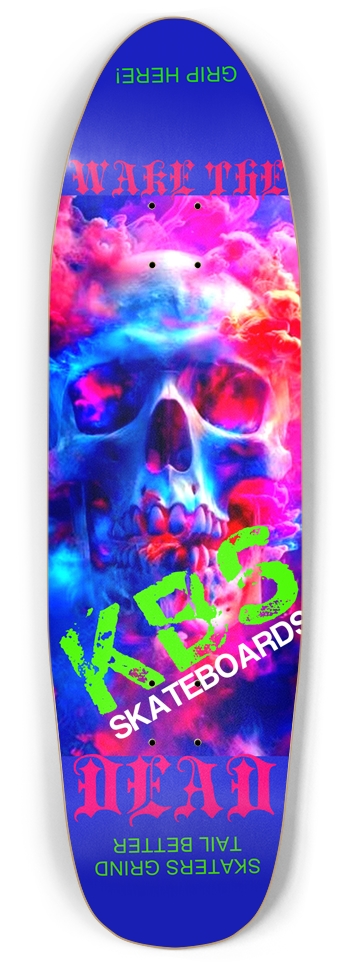 KBS - WAKE THE DEAD DECK Punk Nose Pool Shape