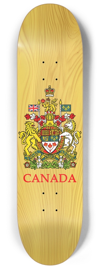Canada 8-1/4 Skateboard Deck