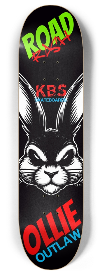 KBS - Ollie Outlaw Deck 8 Inch Skateboard Deck