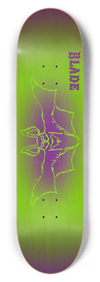 Sour strips deck (wood grain) 8-1/2 Skateboard Deck