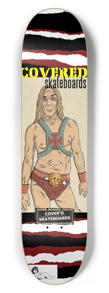 SERIES 5 "Iggy Popsicle" 7-5/8 Skateboard Deck