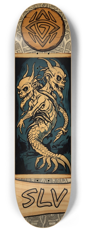 GnarGuard Collaboration - 825 8-1/4 Skateboard Deck