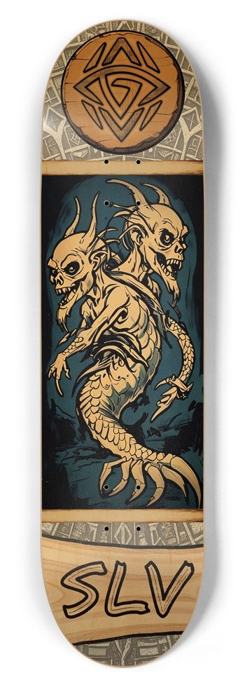 GnarGuard Collaboration - 850 8-1/2 Skateboard Deck