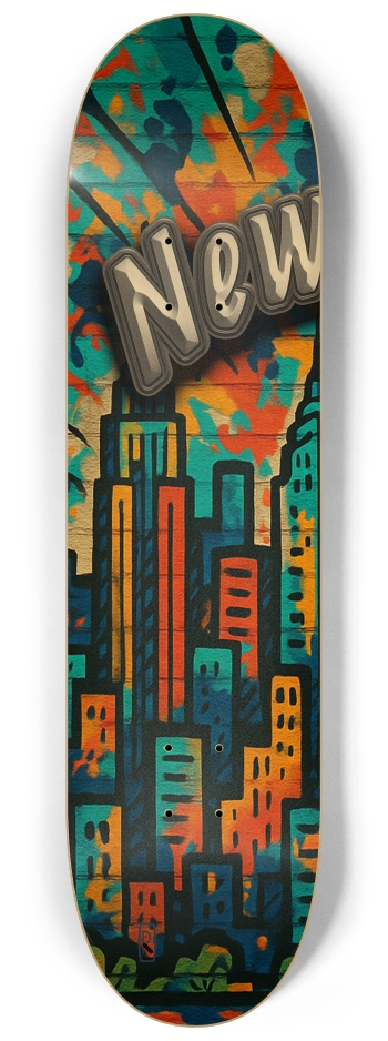 New York City #1 8-1/4 Skateboard Deck