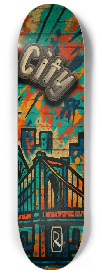 New York City #3 8-1/4 Skateboard Deck