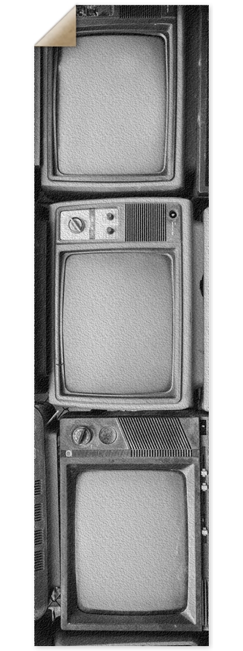 Retro TV Griptape Custom Grip Tape Old School TV 9 x 33 Inch Griptape