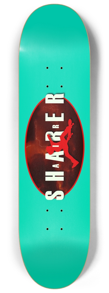 8.25 Air Sharer Miami Glow (in the dark) 8-1/4 Skateboard Deck