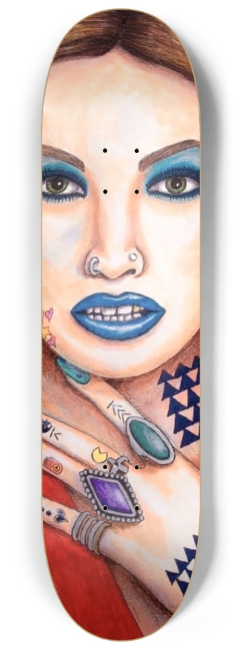 Barbara #2 8-1/4 Skateboard Deck