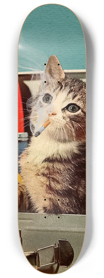 Kitty Kat Smoke 8-1/4 Skateboard Deck