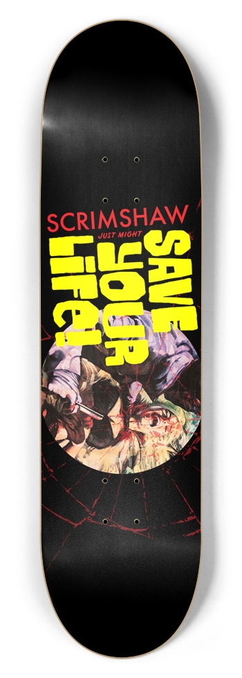 8.5 Team Horror 8-1/2 Skateboard Deck