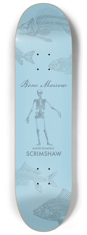 8.25 Romero Bones 8-1/4 Skateboard Deck