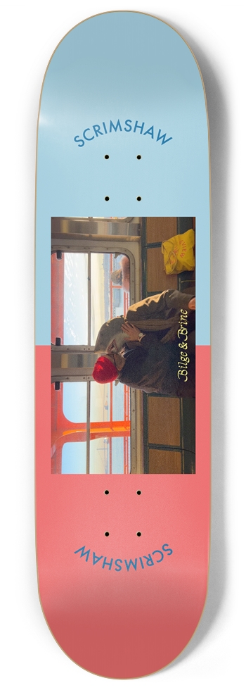 9.0 Fishy Kissy 9 Inch Skateboard