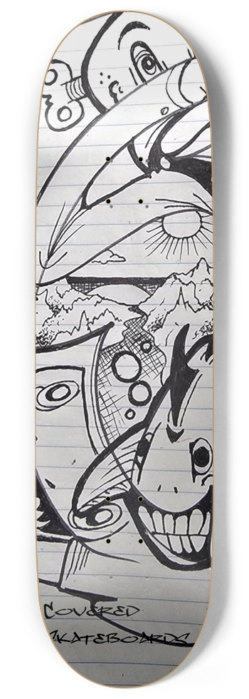 SERIES 5 FINALE! Fresh Sketch Deck 9 Inch Skateboard