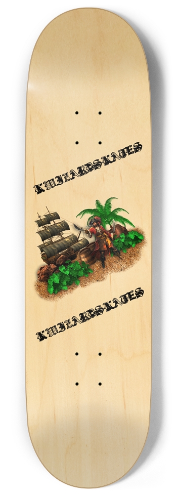 NEW SCHOOL PIRATE SHIP 9 Inch Skateboard