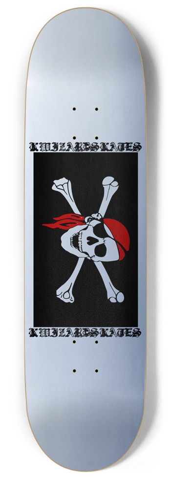 NEW SCHOOL PIRATE FLAG 9 Inch Skateboard