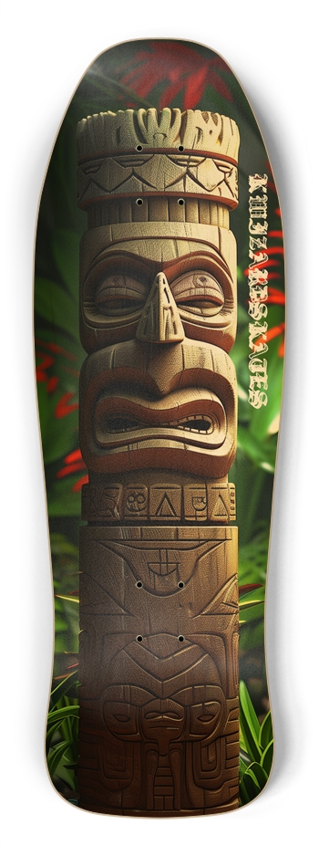 OLD SCHOOL TIKI TOTEM Shredder Shape