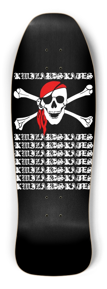 OLD SCHOOL PIRATE FLAG Shredder Shape