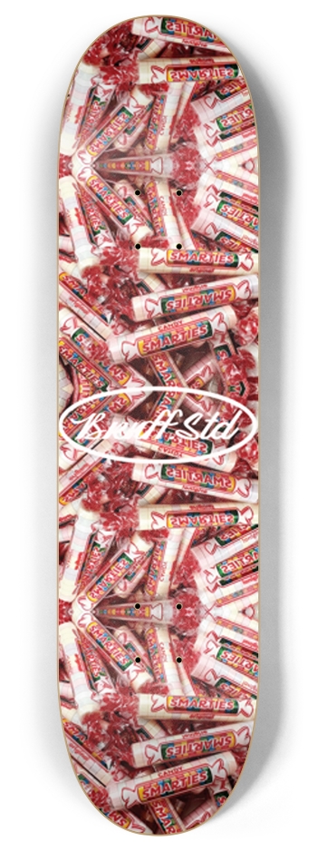 Smarties! 8 Inch Skateboard Deck