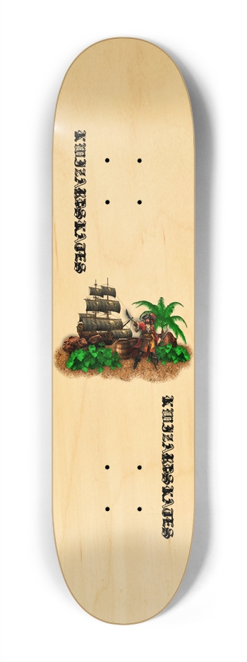 KIDS CAPTAIN  7-1/4 Mini/Kid Skateboard