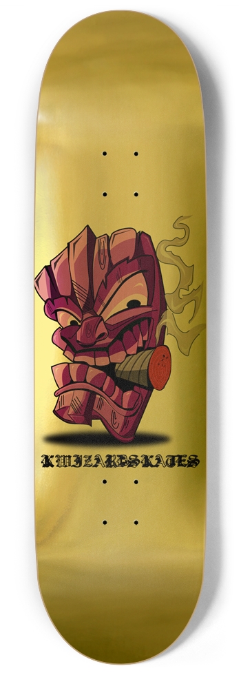 NEW SCHOOL TIKI SMOKE 9 Inch Skateboard
