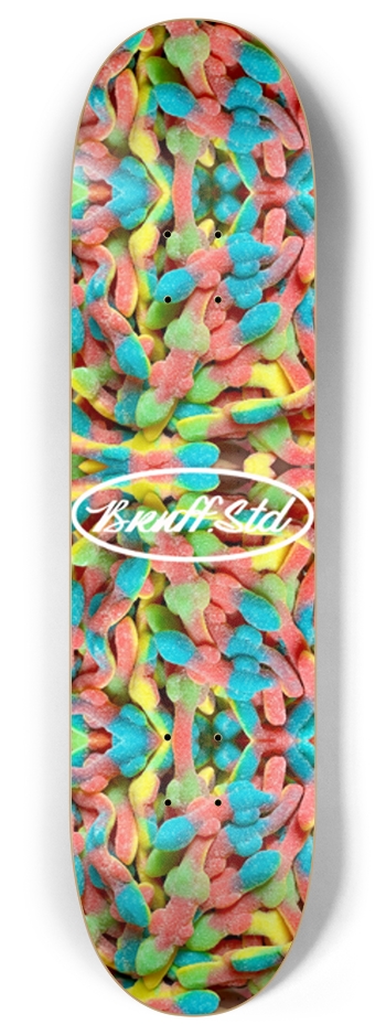 Sour Lizards! 8 Inch Skateboard Deck