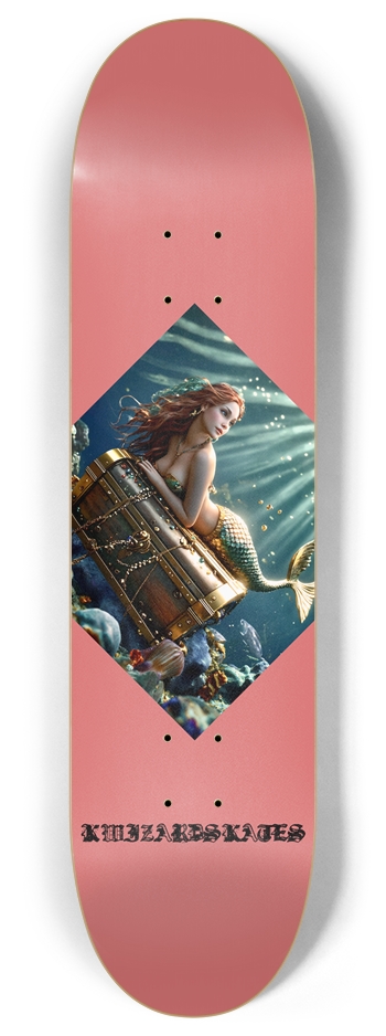 MERMAID PRO COLOR 8 Inch Skateboard Deck