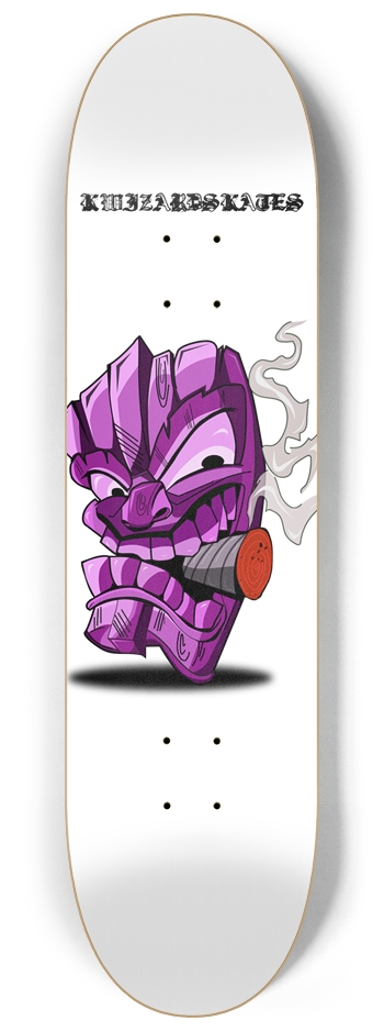 TIKI SMOKE PRO 8-1/4 Skateboard Deck