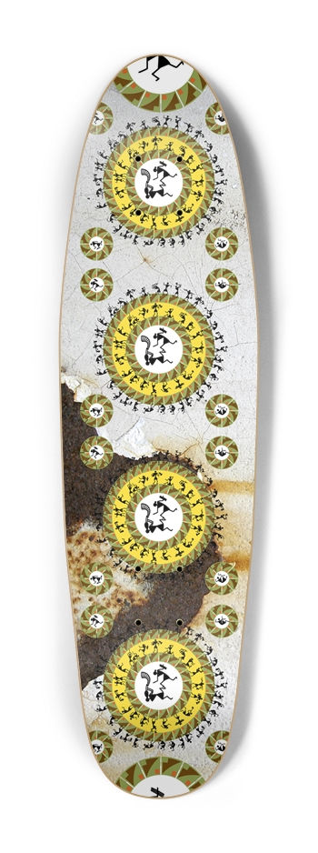 Indian tribal celebration Cruiser shape Cruiser Deck Cruiser Shape