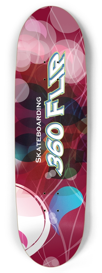 360 Flip football shape Retro Deck Football Shape