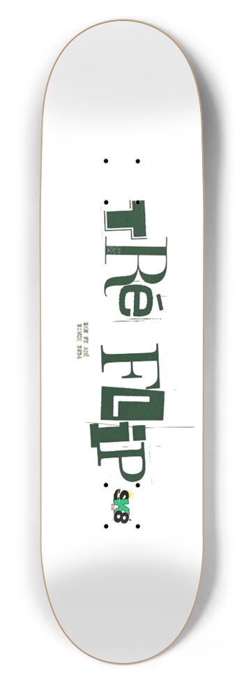 Tre- Flip 8-1/2 Skateboard Deck