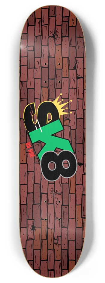 off the wall 8 Inch Skateboard Deck