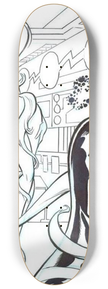 SERIES VI ☆ Bruce Timm 3 Piece #2 8-1/4 Skateboard Deck