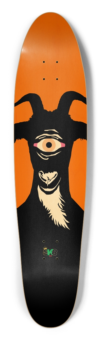 All seeing I -Longboard Longboard Shape