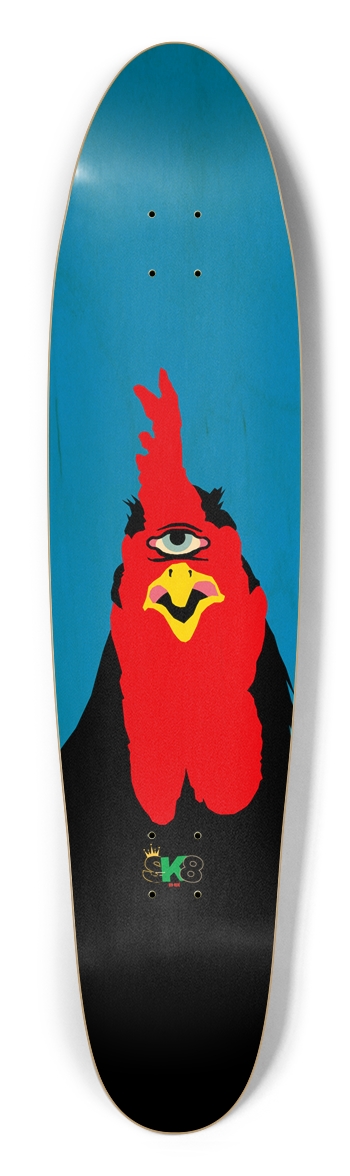 Birds Eye View -Longboard Longboard Shape