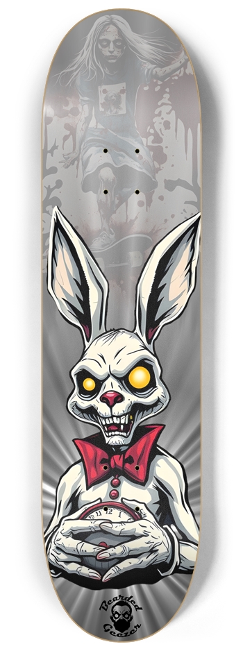 Wicked Rabbit - Skateboard Deck 8-1/4 Skateboard Deck