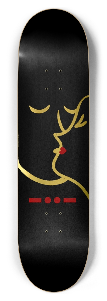 Our 1st Kiss 8-1/2 Skateboard Deck