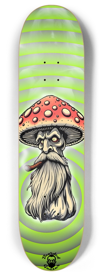 Old Man Mushroom - Skateboard Deck 8 Inch Skateboard Deck